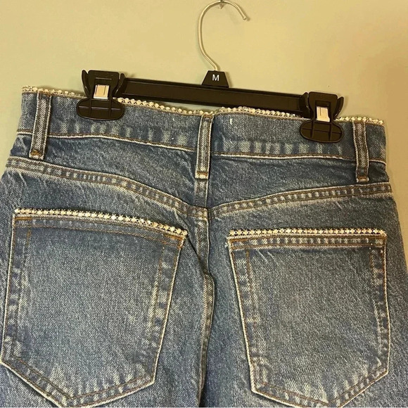 NWT Reformation Jeans Stardust High Rise Straight Jeans size 28 - Picture 8 of 13